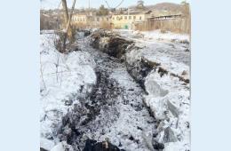 12.02.2021 Начались работы по ликвидации подтопления грунтовыми водами в микрорайоне улицы Киевская, 14 | Администрация муниципального округа город Партизанск Приморского края Официальный сайт